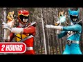 Power Rangers Super Dino Charge RED Ranger AQUA Ranger Team Up Full Episodes 5 10 Official