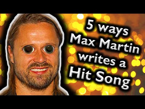 Songwriting Tips from Famous Songwriters(Max Martin)