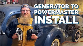 Generator to Powermaster Install