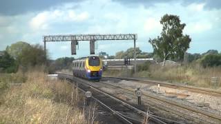 preview picture of video 'Midland Mainline, Wellingborough Yard and Harrowden Junction 28.09.2012'
