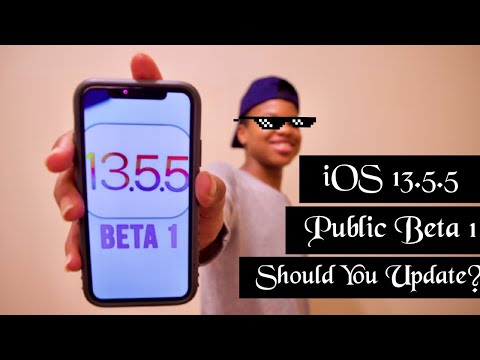 iOS 13.5.5 Public Beta 1 Update. Should You Update? The Verion we didn't Expect but Needed