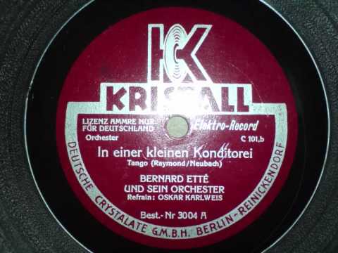 Bernhard Ette - In einer kleinen Konditorei
