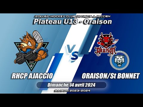 14/04/2024 - U13 -  Plateau Oraison - RHCPA vs Oraison/St Bonnet Match 1