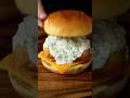 Homemade Filet-o-fish 🐟🍔 #filetofish #fishburger #fish #burger #mcdonalds #Recipe #food