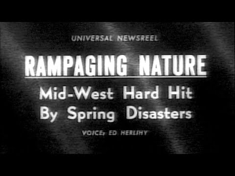 Palm Sunday Tornadoes, Midwest Floods, April 1965
