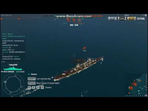 World of Warships Zao's Laser