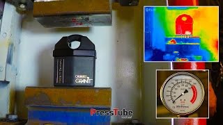 Hydraulic Press | Abus Granit Padlock | Wrecked Ipad | Thermal Camera