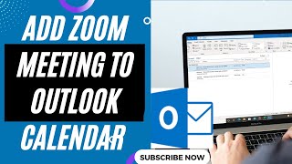 How to Add Zoom Meeting to Outlook Calendar | How to Schedule a Zoom Meeting in Outlook