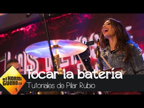 Pilar Rubio se convierte en batería del grupo Obús por un día  - El Hormiguero 3.0