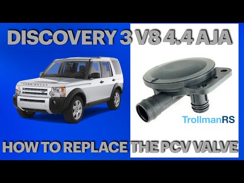 Discovery 3 V8 pcv valve replacement- How to. RRS 4.4 AJA Jaguar engine LR3. landrover