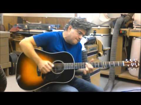 Pat Bergeson playing the first unplugged CB Baritone