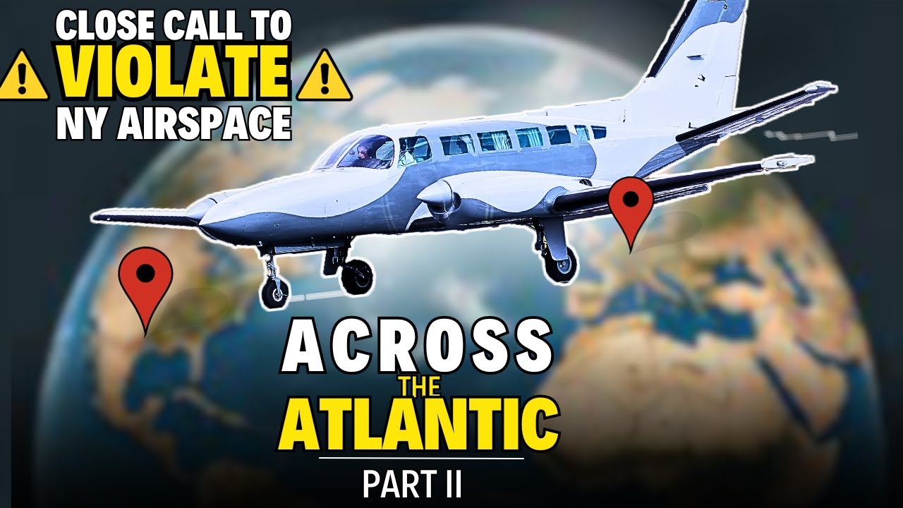 TRANSATLANTIC MISSION: PART II of II. Cessna 404 Flight from Greenland to Florida, United States