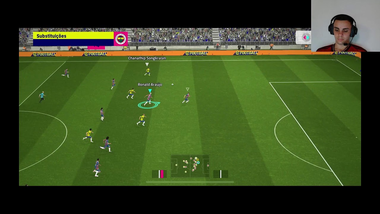 JOGANDO DIVISÃO NO EFOOTBALL MOBILE