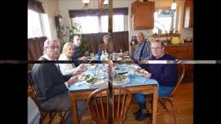 preview picture of video '20150405 A Snowy Easter Dinner with Mike & Tami & Neighbors Belgrade, MT'