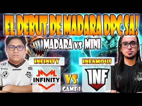 INFAMOUS VS INFINITY BO3[GAME 1]MADARA, LEOSTYLE, KIRI VS 4DR- DPC SA 2023 TOUR 3:DIVISION 1 - DOTA
