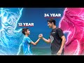 12 Year Vs 24 Year Badminton Player Challenge Match