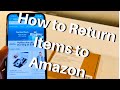 How to Return Items to Amazon! Easy