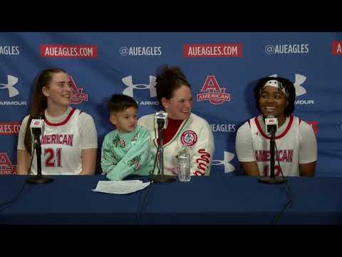 Women's Basketball Postgame: American vs UMBC