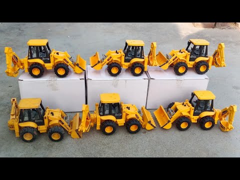 Mini 4X4 RC JCB 3DX Model Unboxing | Jcb Bulldozer 5CX Backhoe Loader | rc jcb unboxing and testing