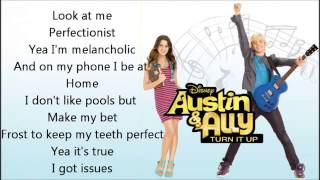 08   Stuck On You Lyrics FULL SONG   Ross Lynch   Austin &amp; Ally HD HQ
