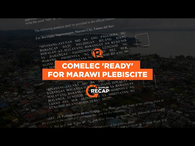 Marawi gun attack ‘isolated case,’ not connected with plebiscite – police