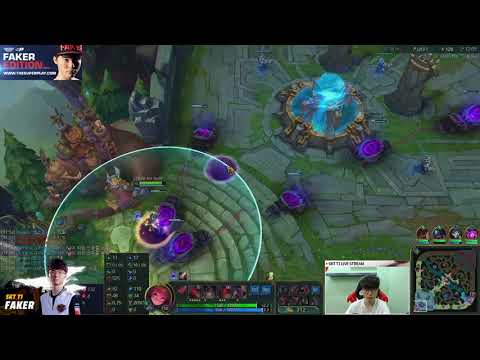 Hide On Bush  Faker Zoe vs Kassadin mid S8 Full HD