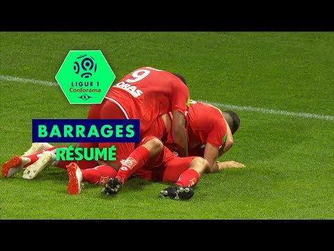 Dijon FCO - RC Lens (3-1) - Résumé - (DFCO-RCL) - Barrage retour / 2018-19