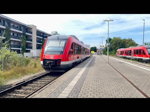 Impressionen von der Gräfenbergbahn (RB21 Nürnberg Nordostbahnhof - Gräfenberg)
