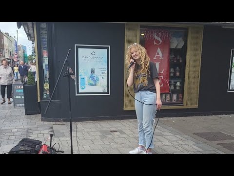 very talented busker in cork city