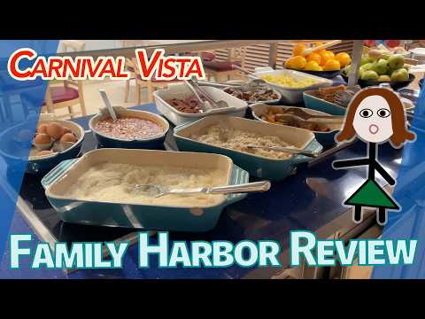 Thumbnail for Free Lattes & Private Breakfast?! Carnival Vista's Family Harbor COMPLETE Review