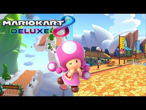 Mario Kart 8 Deluxe - 200cc VS Race (6 races) - Toadette Gameplay