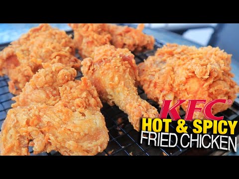 How To Make JAMAICAN KFC SPICY FRIED CHICKEN At Home