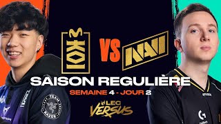 KOI vs NAVI, UN MATCH SOUS HAUTE TENSION (LEC Versus 2026)