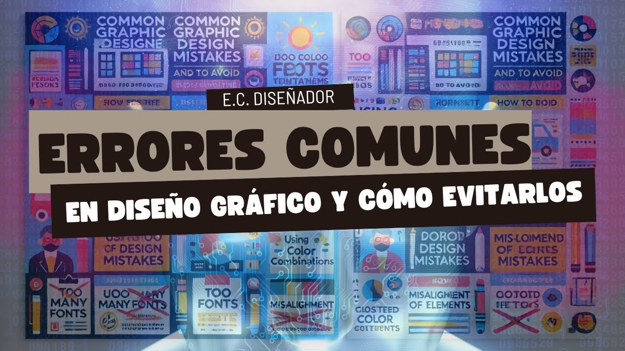 TOP ERRORES COMUNES EN DISEÑO GRAFICO Y COMO EVITARLOS
