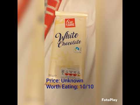 Todays Food - White Chocolate (Fin Carre)