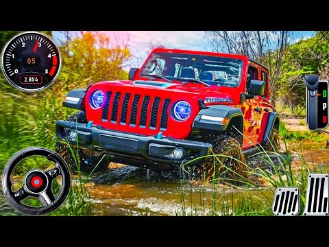4x4 Offroad Jeep Driving Simulator 3D - Drive SUV 4x4 jeep Offroad Game - Android GamePlay Lv5