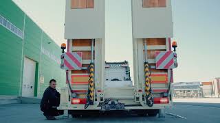Mega Trailers Tieflader 3 Achsen, Hydraulik Rampen & POWER PACK SOFOR låg lastare semitrailer till salu - Bild 5 | Autoline SE Ny Mega Trailers Tieflader 3 Achsen, Hydraulik Rampen & POWER PACK SOFOR låg lastare semitrailer | Bild 5 - Autoline