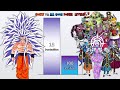 GOKU Vs All GODS ANGELS GRAND PRIEST ZENO Power Levels Over THE Years