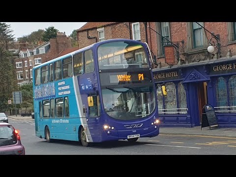 OVER THE MOORS: Route X93 | NK64FSN/7405 - Arriva North East: Volvo B9TL/Wright Eclipse Gemini 2