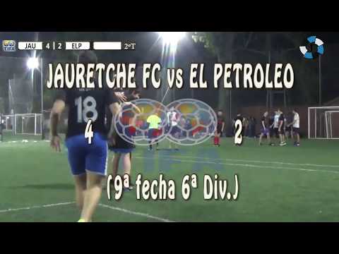 4 JAURETCHE FC vs EL PETROLEO 2 (9ª fecha 6ª Div.) - 15/04/2018