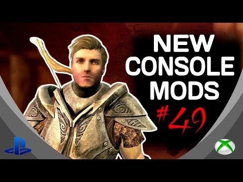 Skyrim Special Edition: ▶️5 BRAND NEW CONSOLE MODS◀️ #49 (PS4/XB1/PC)