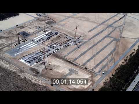 Tesla Gigafactory 4 Freienbrink in Grünheide (Mark) im Bundesland Brandenburg, Deutschland