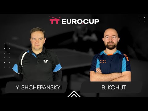 15:55 Yurii Shchepanskyi - Bohdan Kohut 15.04.2024 TTEuro.Cup Ukraine Elite. TABLE 3