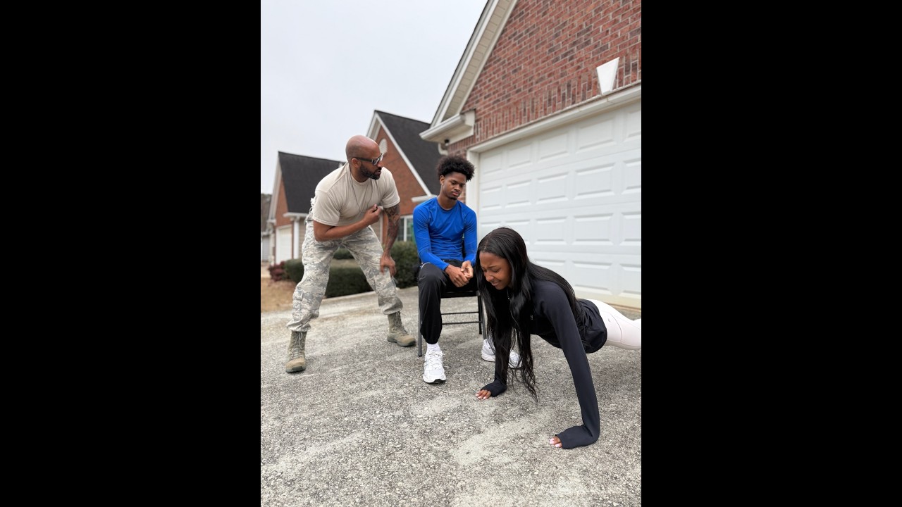 Isaiah shows up to Larry’s Boot Camp late and Brooke gets punished!