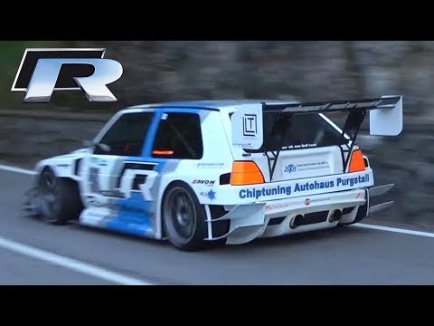 600HP VW Golf MK2 'TFSI-R' 2.0 TFSI Engine Swap Hillclimb Monster!