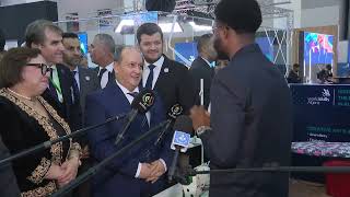 الوزير الأول يزور اجنحة المسابقة الوطنية للمهن بوهران