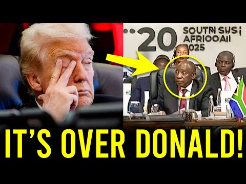 ¡Los líderes mundiales asestan un golpe fatal al ausente TRUMP en el G20!