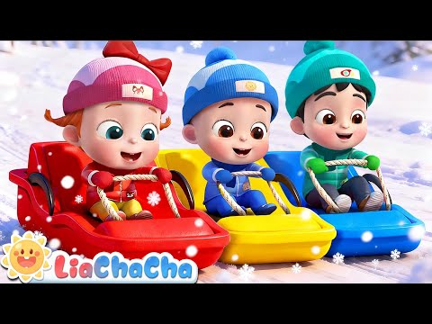 Winter Song | EP236 | Build a Snowman and Go Sledding | Nursery Rhymes & Kids Songs | LiaChaCha