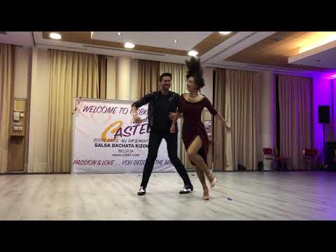 Yasemin & Mirko Salsa Show 2019-08-11 Castel Salsa Bachata Kizomba Festival