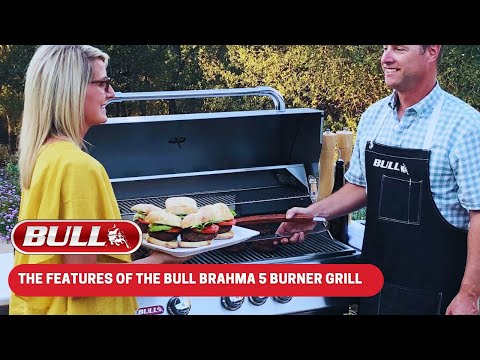 The Features of the Bull Brahma 5 Burner BBQ Grill